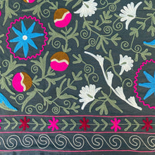 Load image into Gallery viewer, Double Suzani multicolor decorative cover