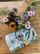 Load image into Gallery viewer, Double Suzani multicolor decorative cover