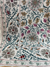 Load image into Gallery viewer, Double Suzani multicolor decorative cover
