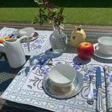 Load image into Gallery viewer, Iris tablecloth and placemats