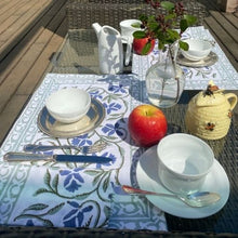 Load image into Gallery viewer, Iris tablecloth and placemats