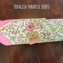 Load image into Gallery viewer, Paradise Birds tablecloth and placemats