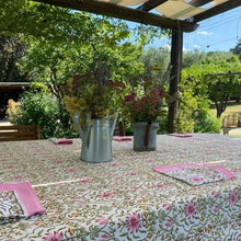 Load image into Gallery viewer, Paradise Birds tablecloth and placemats