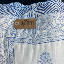 Load image into Gallery viewer, Blue Matrix quilt