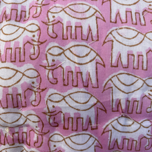 Load image into Gallery viewer, Pink elephants kid's pajamas and dress