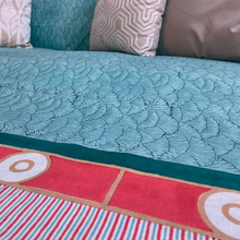 Carica l'immagine nel visualizzatore di Gallery, Telo-tovaglia stampa manuale Pompeian Ginkgo