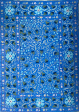 Carica l&#39;immagine nel visualizzatore di Gallery, Telo decorativo Suzani multicolor singolo
