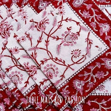 Load image into Gallery viewer, Red Passion placemats
