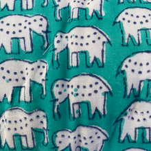 Load image into Gallery viewer, Rainbow Elephants baby quilt
