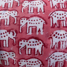 Load image into Gallery viewer, Rainbow Elephants baby quilt
