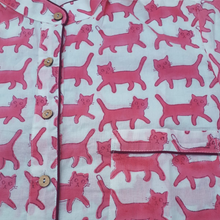Load image into Gallery viewer, Pinafore pink kittens mom &amp; daughter
