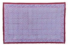 Load image into Gallery viewer, New Redblue tablecloth and placemats
